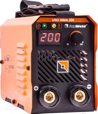 FoxWeld Uno MMA 200 SYN / 7397 Инвертор сварочный купить в Минске ...