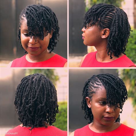 Mini Twists Natural Hair Twist Styles For Short Hair Luanetg