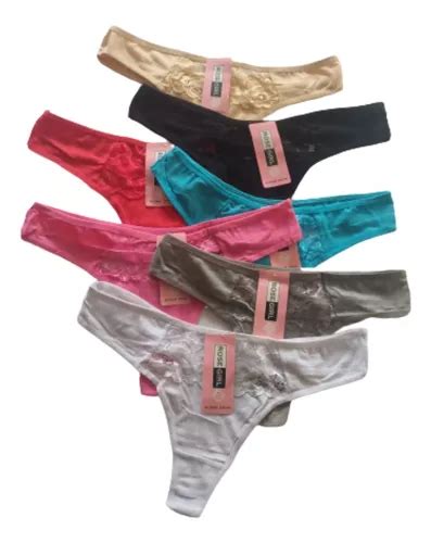 Lenceria Mayoreo Pzs Pantaleta Bikini Tanga Para Negocio Env O Gratis