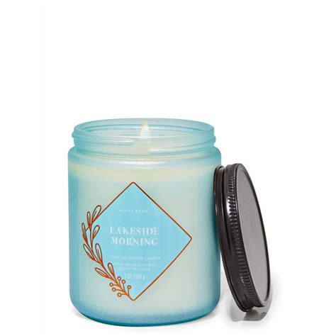 Bath And Body Works White Barn Lakeside Morning Single Wick Candle 7 Oz Delivery Or Pickup Near