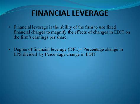 Ebit Eps Analysis By Amanthakur Ppt