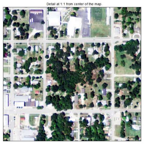 Aerial Photography Map Of Sedan Ks Kansas