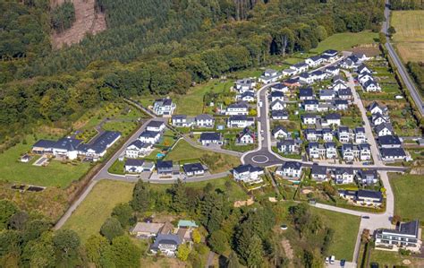 Arnsberg Aus Der Vogelperspektive Einfamilienhaus Neubau Im