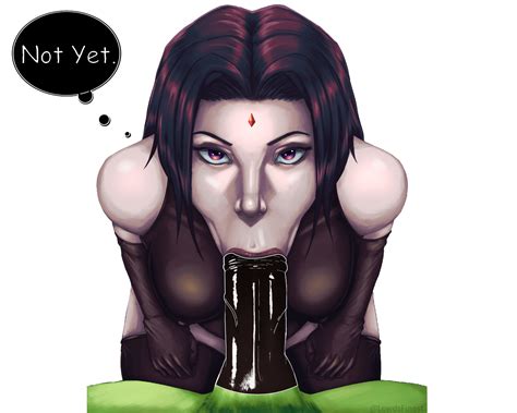 Raven Blowjob Face Part By LewdsFinest Hentai Foundry