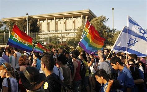 LGBT Activists Protest After MKs Nix 5 Gay Rights Bills The Times Of Israel