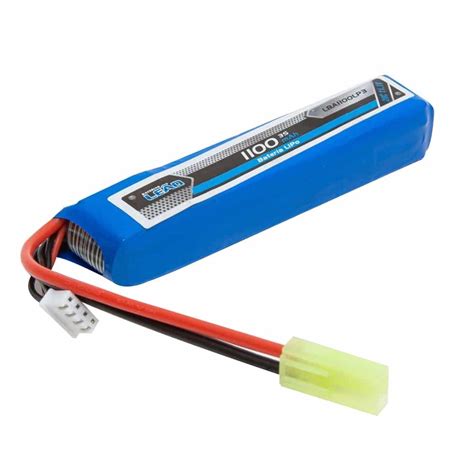 Bateria LiPo 11 1v 1100mAh 3S 20C 40C 1 Pack Leão Modelismo Prime Guns