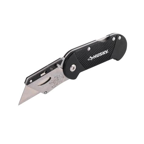 Husky Compact Folding Utility Knife 90991 The Home Depot