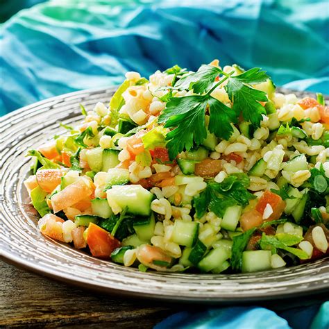 Salade De Bl Veggie Compl Te Fa On Taboul