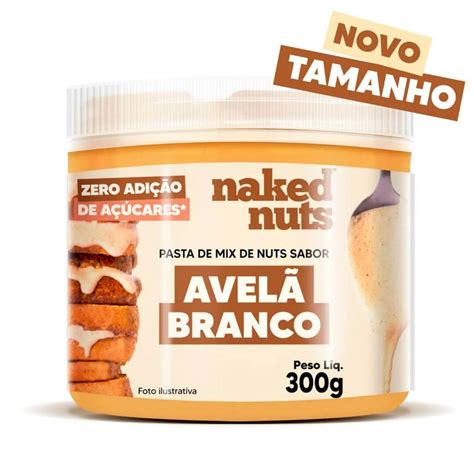 Pasta de Mix de Nuts Avelã Branco g Naked Nuts Gaby Congelados