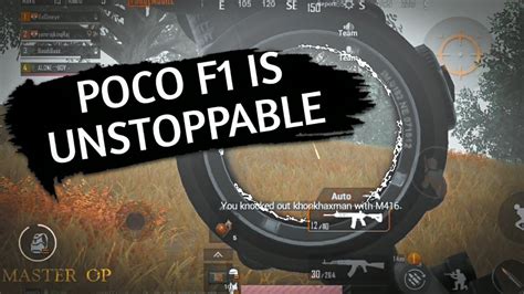 POCO F1 Is Unstoppable PUBG MONTAGE FOUR FINGER CLAW GYRO