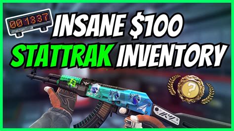 INSANE CSGO INVENTORY FOR 100 StatTrak Edition The Best Cheap CS GO