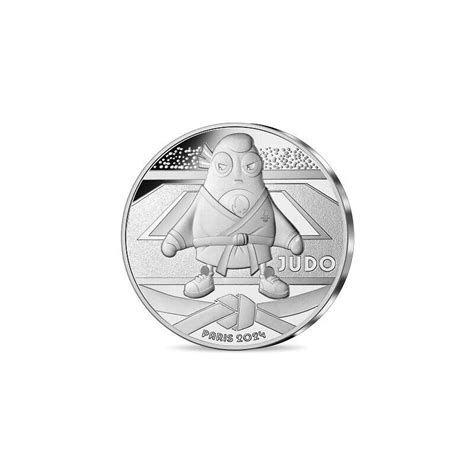 France Mascot Phryges Silver Coin Olympic Games Judo Ebay