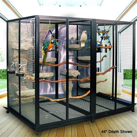 Hb04 Bird Cage 72h X 96l X 36d H3 Custom Cages