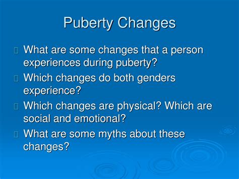 Ppt Puberty Powerpoint Presentation Free Download Id 9694399