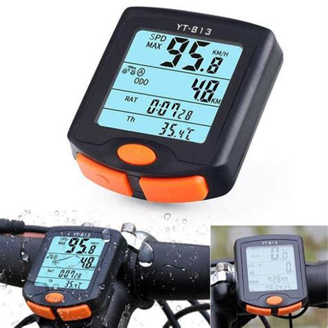 BOGEER YT-813 Bisiklet Hız Ölçer Dijital Su Geçirmez OUTLET Booger