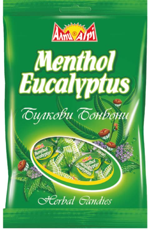 МЕНТОЛ И ЕВКАЛИПТ – БИЛКОВИ БОНБОНИ – 90 гр. – Vegenica
