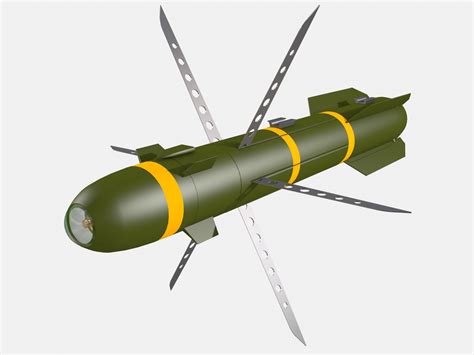 modelo 3d AGM-114R9X Hellfire Missile - TurboSquid 2014934
