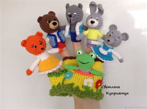 Вязаные Лялюшки Пальчиковый Театр Лучшая Фото Подборка