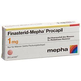 Finasterid Mepha Procapil Filmtabl Mg Stk Auf Rezept Coop Vitality