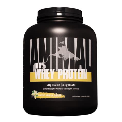 Сывороточный протеин Animal 100% Whey, 1,81 кг, Ваниль купить в ...