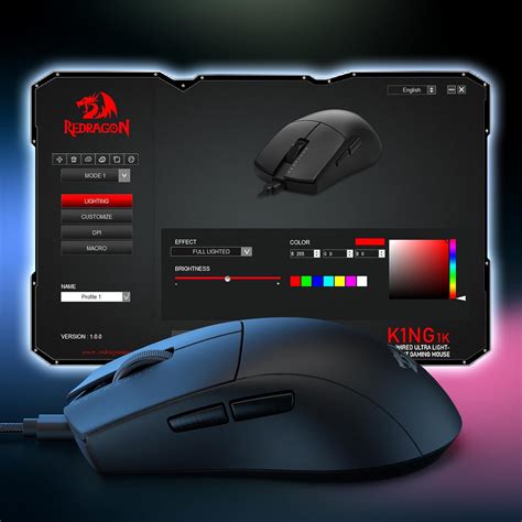K1ng 1k M724 Wired Gaming Mouse Redragon India