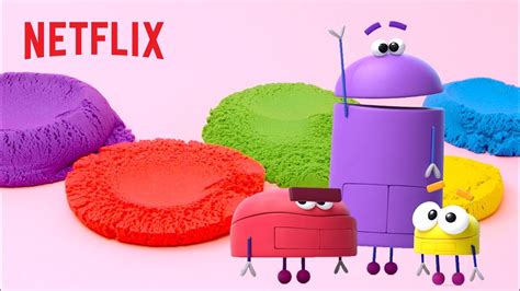 Learn Colors With The Storybots Sand 🌈 Netflix Jr Youtube