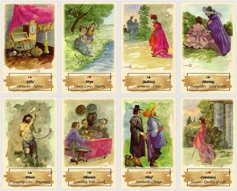 Gypsy Oracle Cards Oracle Decks Tarot Cards Deck Fortune Telling