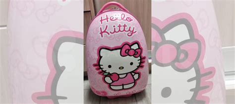 Детский чемодан на колесиках Hello Kitty купить в Москве | Личные вещи ...
