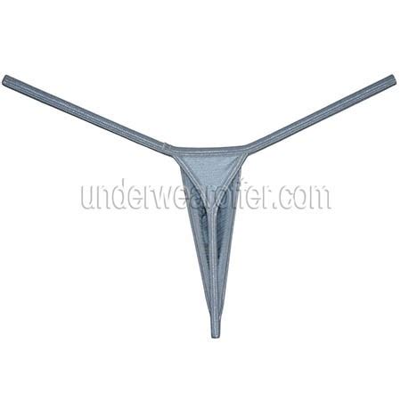 Sexy Men S Shiny Border String Thong Underpants Male Pouch Showing Off Bikini Tangas Mu
