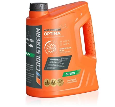 Антифриз Coolstream Optima Green, Готовый раствор купить по выгодной ...