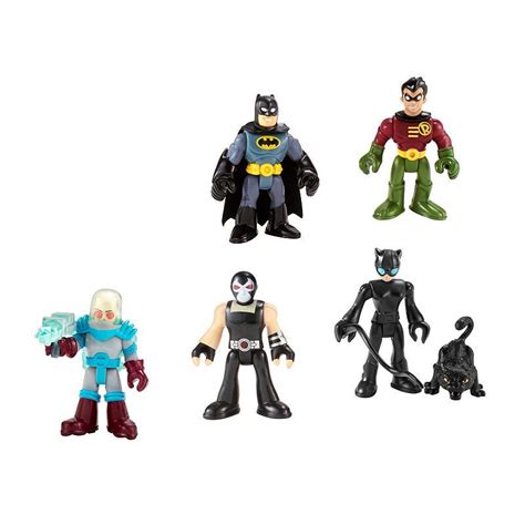 Imaginext Dc Super Friends Batman Heroes And Villains Pack Action Figures