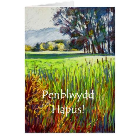 Welsh Landscape, Birthday Card: Welsh Greeting Card | Zazzle