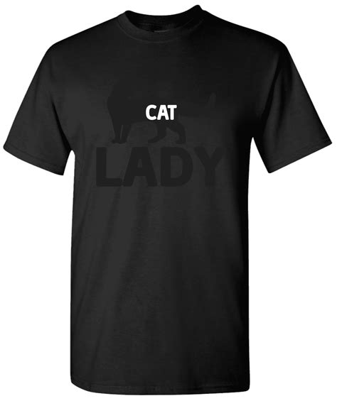 Cat Lady Funny Cat Shirts Women Short Sleeve Cat Mom Tees Vintage Cat