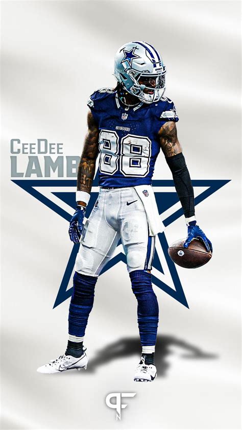 Mobile Phone Wallpaper Of Dallas Cowboys Wr Ceedee Lamb Dallas