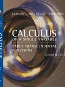 Calculus Of A Single Variable Early Transcendental Functions Th