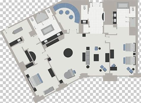 The Palazzo Floor Plan Vdara Hotel And Spa Suite Penthouse Apartment Png