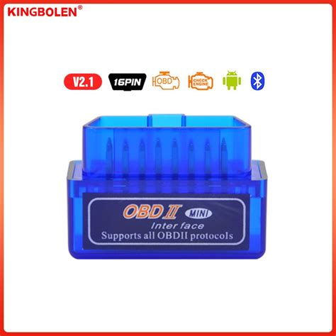 Mini ELM327 V2 1 OBD Escáner Bluetooth 2 0 Herramienta De Diagnóstico