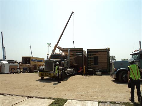 Modular Building Move - Washington D.C. | Wolfe House Movers