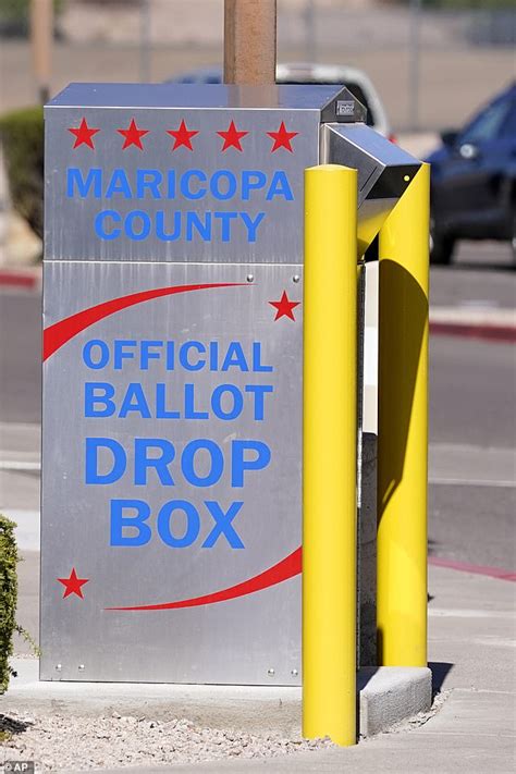 Doj Weighs In On Arizona Vigilante Groups Monitoring Ballot Boxes Daily Mail Online