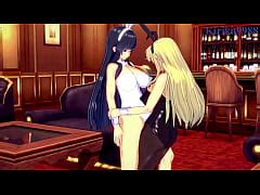 Ikaruga And Katsuragi Bunny Girl Intense Futanari Sex Senran Kagura Hentai Xxx Mobile Porno
