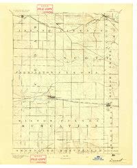 Old Historical Maps of Blue Grass, IA | Pastmaps