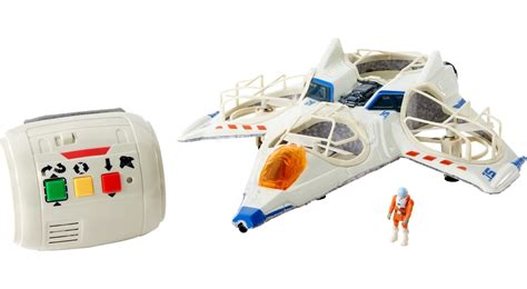 Hot Wheels RC Mattel Disney y Pixar Lightyear nave espacial con figura de acción de Buzz