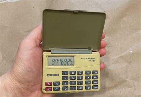 Калькулятор Casio LC-160 | Festima.Ru - Мониторинг объявлений