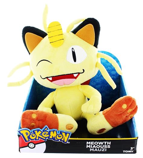 Pokemon Meowth Large Plush - Walmart.com