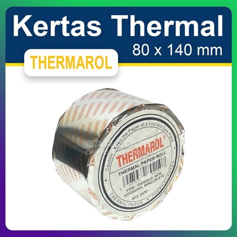 Jual Kertas Roll Thermal X Termal X Mm Thermarol