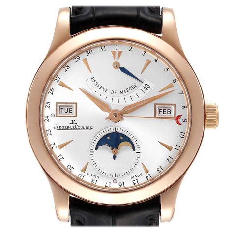Jaeger Lecoultre Master World Geographic 146232s 18k Rose Gold Wbox