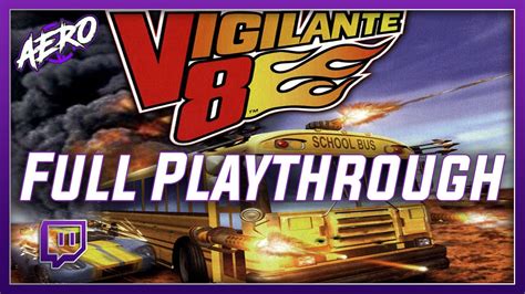 Let's Play: Vigilante 8 (PS1) FULL 100% Playthrough - YouTube
