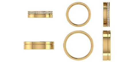 Diamond Stackable Rings Bridal Set Thenetjeweler