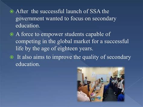 Rashtriya Madhyamik Shiksha Abhiyan Rmsa Ppt