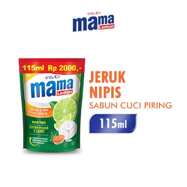 Harga Mama Lemon Cairan Pencuci Piring Jeruk Nipis 115 Ml Hari Ini